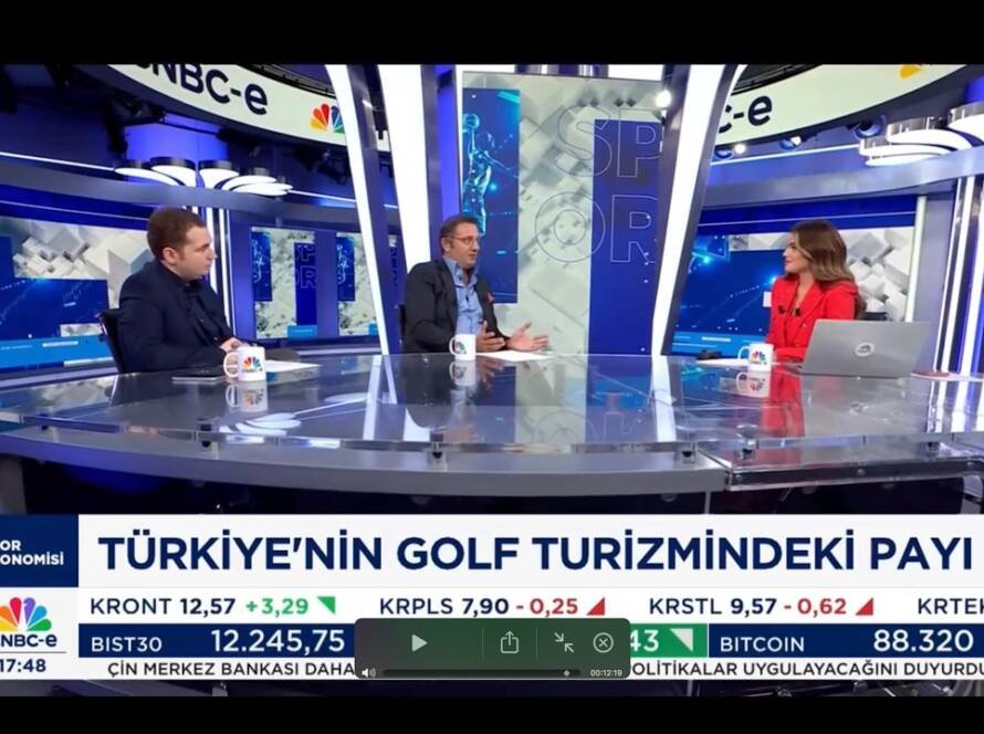 Bodrum Golf Kulübü Başkanı Merter Özay | CNBC-e - Spor Ekonomisi