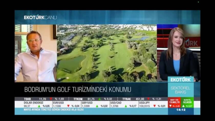 Bodrum Golf Kulübü Başkanı Merter Özay I Ekotürk TV Sektörel Bakış