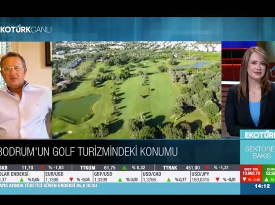 Bodrum Golf Kulübü Başkanı Merter Özay I Ekotürk TV Sektörel Bakış